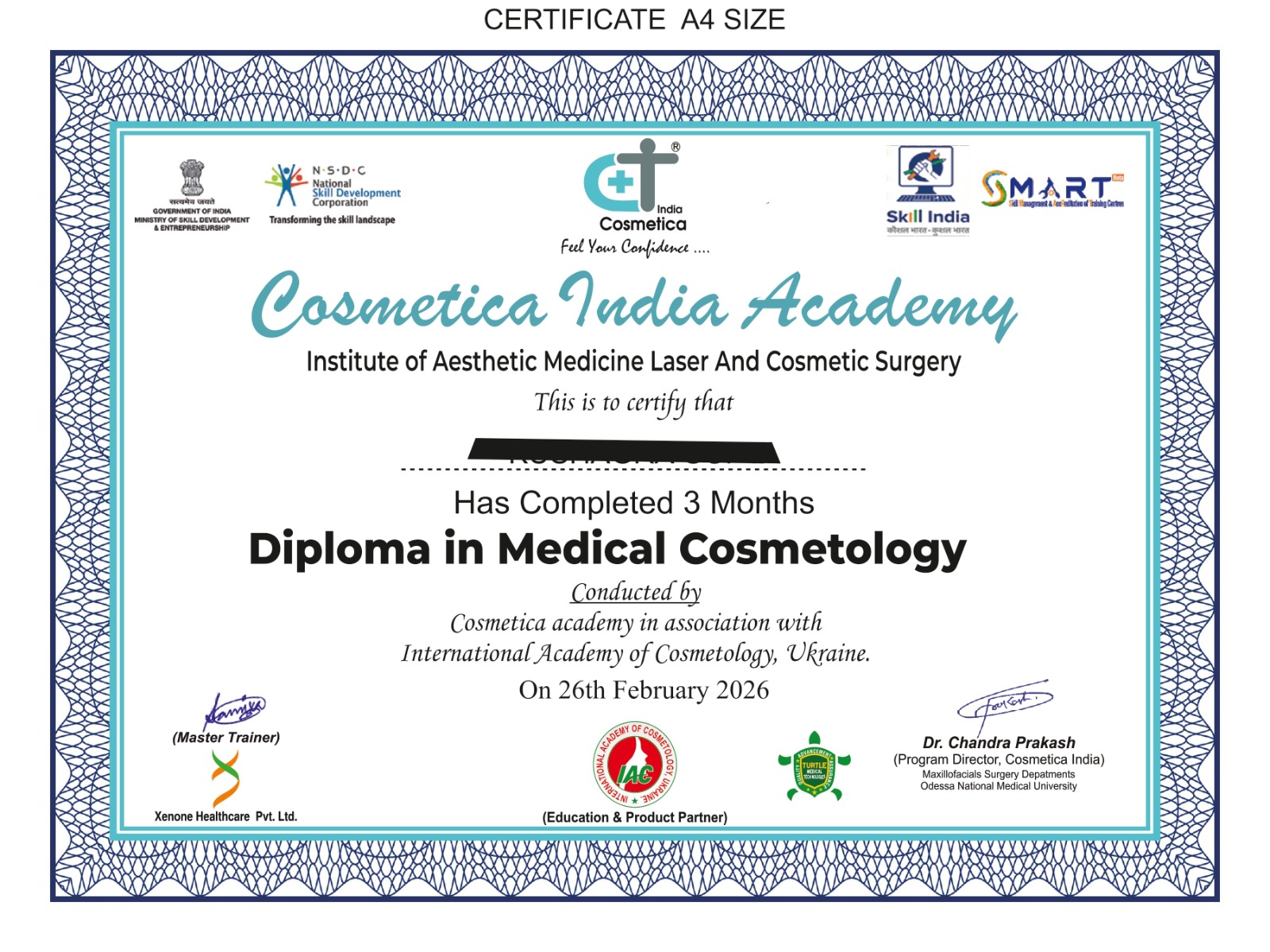 Certificate 5